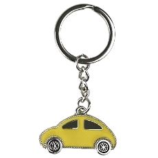 6-0019 Nøkkelanheng Bil. Gul